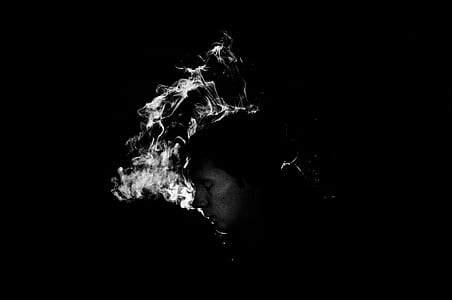 grayscale photography of woman thumbnail
