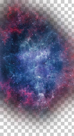 Poster Universe Illustration, Star stars, blue and red galaxy 3D PNG clipart