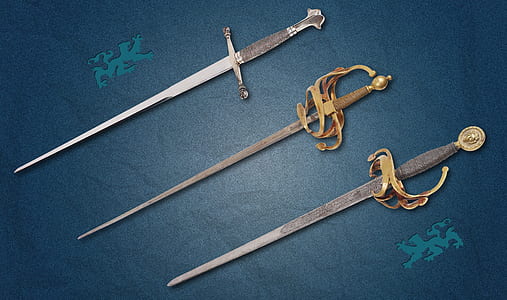 three assorted swords thumbnail