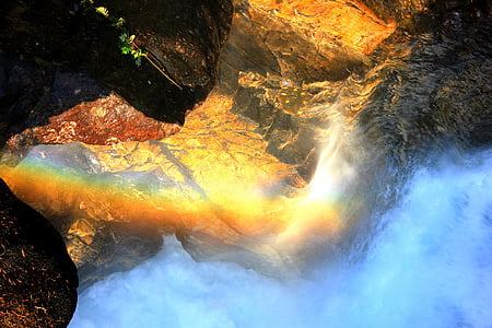 rock mountain under blue sky illustration thumbnail