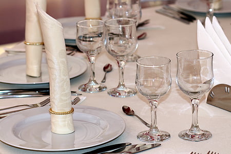 wine glasses on table thumbnail