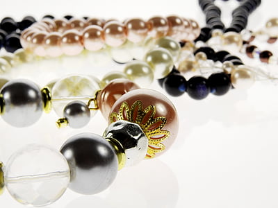 beaded multicolored necklace thumbnail