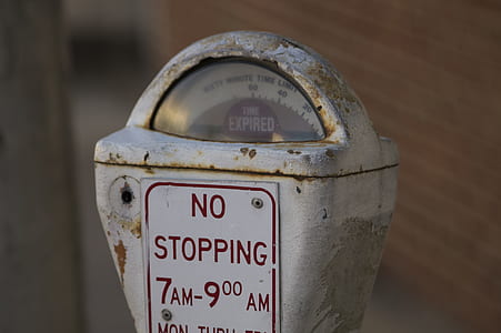 white parking meter thumbnail