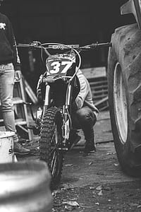 person behind motorcycle thumbnail