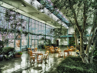 photo of dining area on hallway near window and trees thumbnail