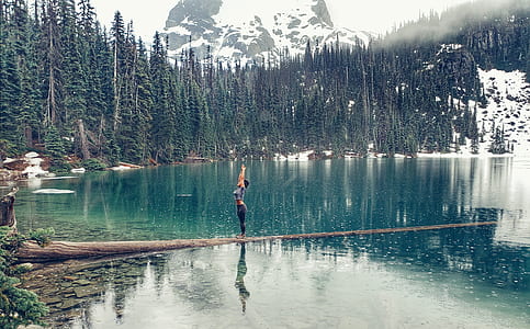 person standing on water thumbnail