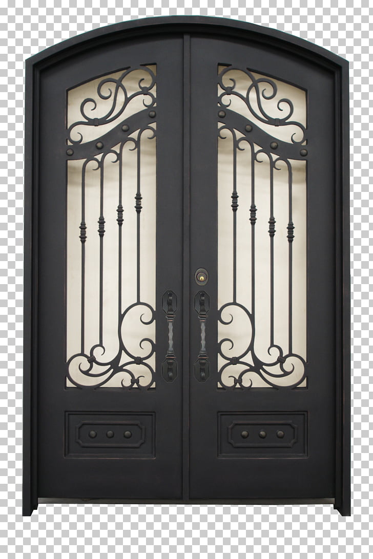 Sliding Glass Door Window Transom Iron Door Png Clipart Free
