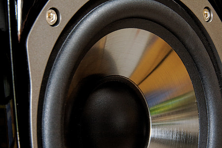 black and silver speaker thumbnail