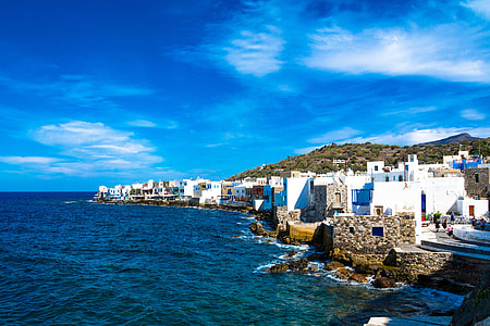 landscape photography of greece santorini thumbnail
