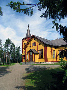 Sievi Church building in Finland thumbnail
