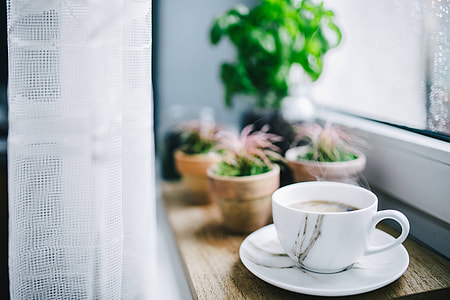 Cup of coffee in the morning thumbnail