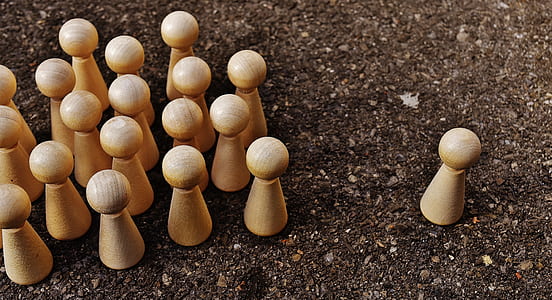beige wooden checkers pieces thumbnail