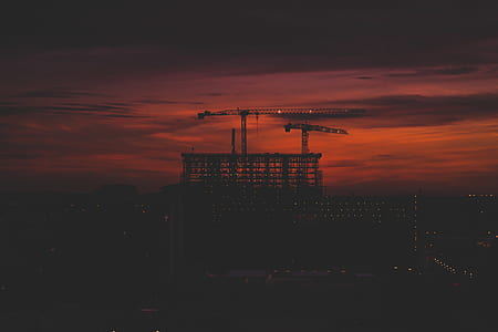 silhouette of highrise building thumbnail