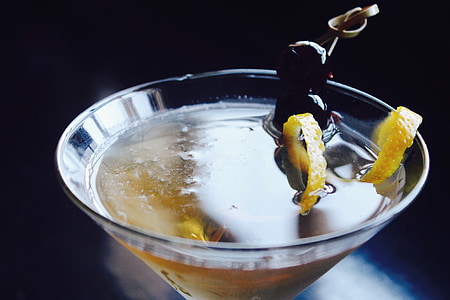 selective focus photography of margarita glass with yellow liquid thumbnail