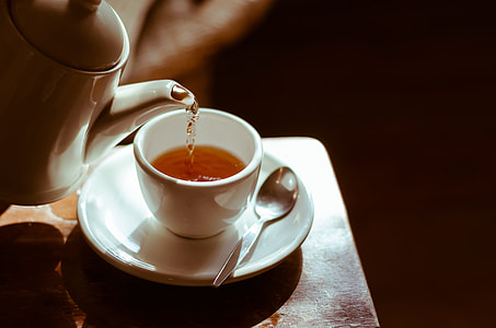teacup pour with tea thumbnail