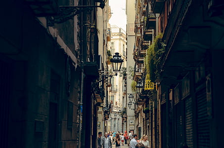 people near on buildings thumbnail