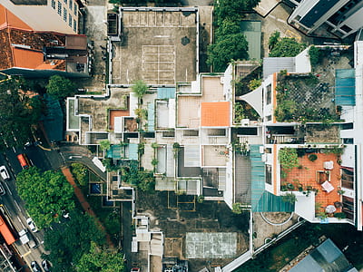aerial view of houses thumbnail