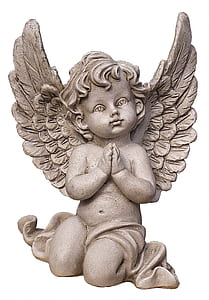 boy angel concrete statue thumbnail