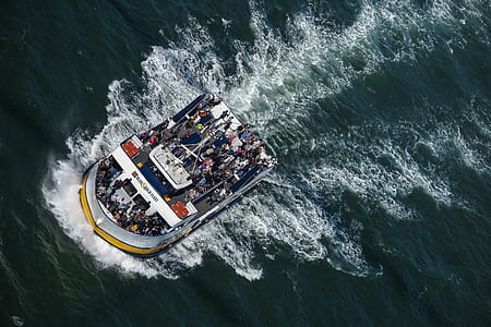 Ferry boat in San Francisco Bay. thumbnail