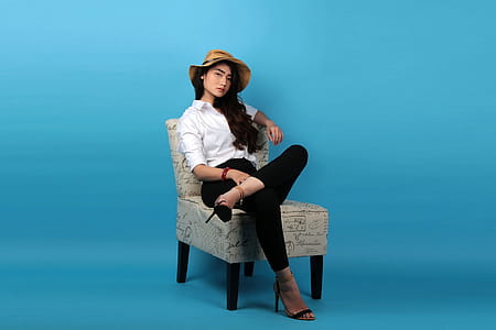 Photo of Woman Sitting thumbnail