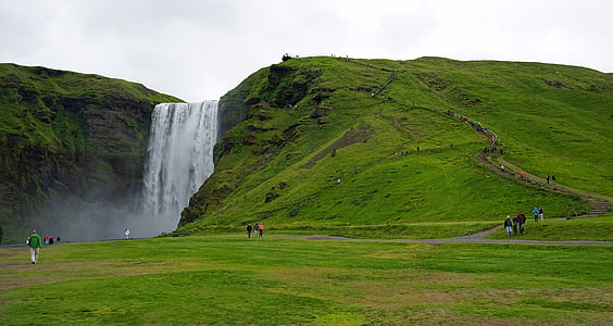 photo of cascading waterfalls thumbnail