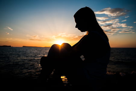 sea, dawn, nature, sky thumbnail