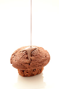 brown cupcake with chocolate thumbnail