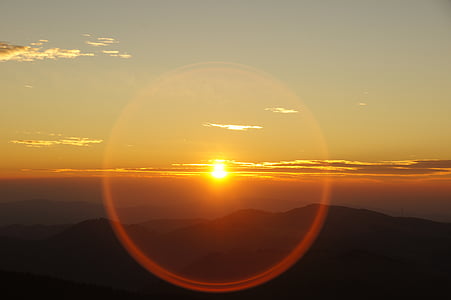 sunrise above the horizon thumbnail