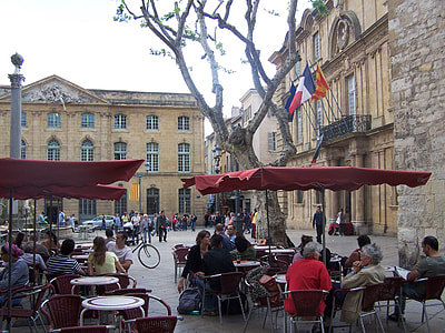 Place de l'Hotel de Ville in Aix-en-Provence, France thumbnail