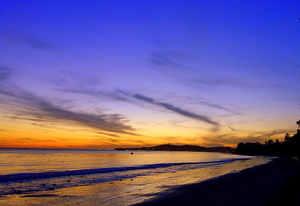 landscape photography of seashore during golden hour thumbnail