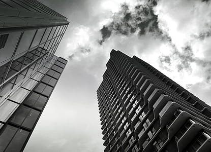 Grayscale Photography of High-rise Building thumbnail