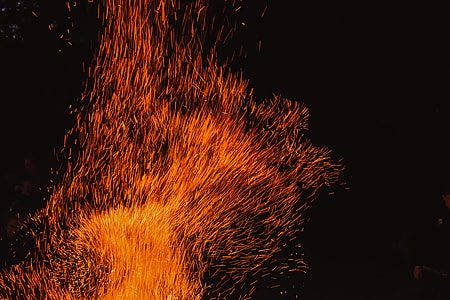 photography of fire wave thumbnail