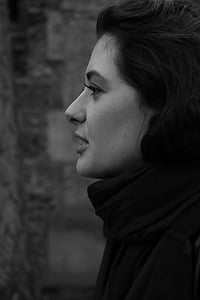 woman, model, portrait, profile, beautiful, beauty thumbnail