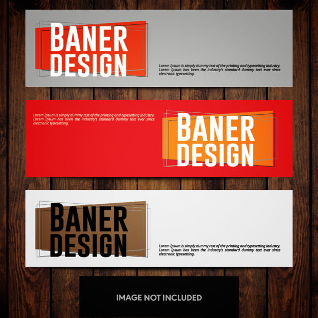minimal corporate banner design templates eps file free banner design templates