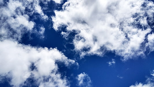 blue sky with white clouds thumbnail