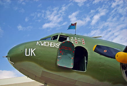 closeup photo of green plane thumbnail