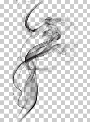 Smoke Ink , Black smoke, black smoke illustration PNG clipart