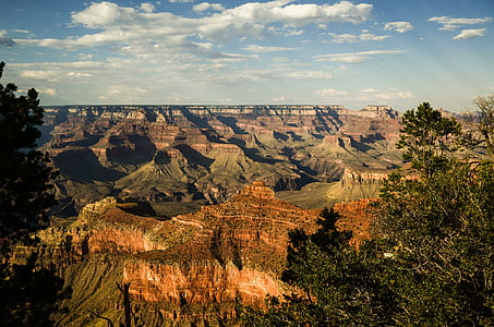 aerial photography of brown rock formation thumbnail