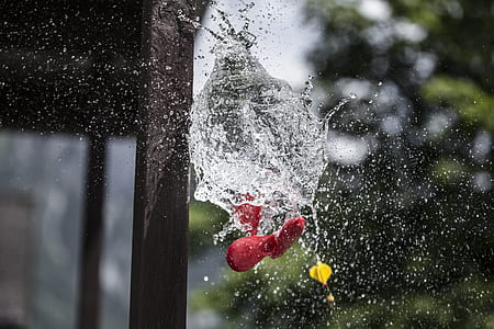 Time Laps Photography of Water Throw thumbnail