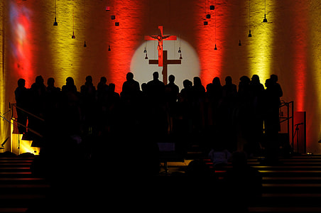 group of people on a mass thumbnail