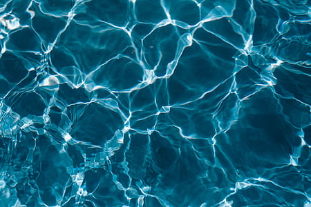 Wavy water surface in a swimming pool thumbnail