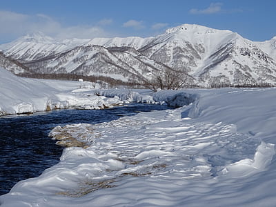 mountain covered of snow thumbnail