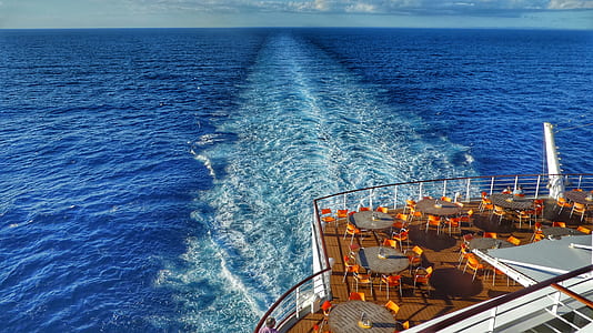 cruise ship on body of water thumbnail