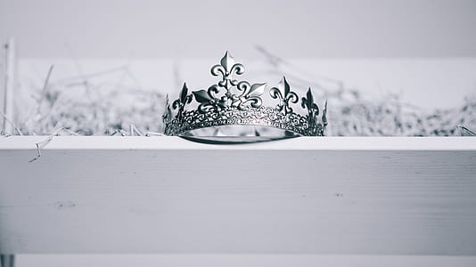 silver crown on white rail thumbnail