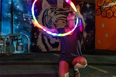 Woman Playing Hulahoop thumbnail