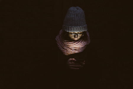 person holding device thumbnail