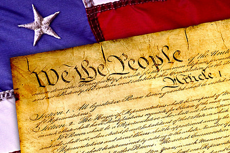 American Constitution and Flag thumbnail