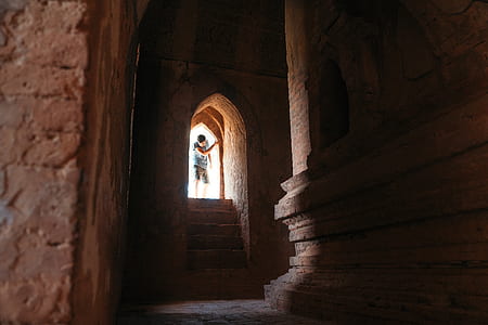 man standing on concrete stair at daytime thumbnail