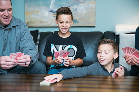 Family Playing Cards Photo thumbnail