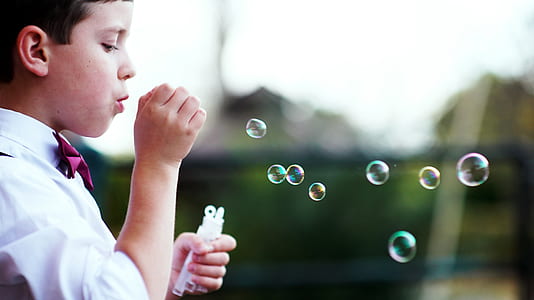 boy blowing bubbles thumbnail